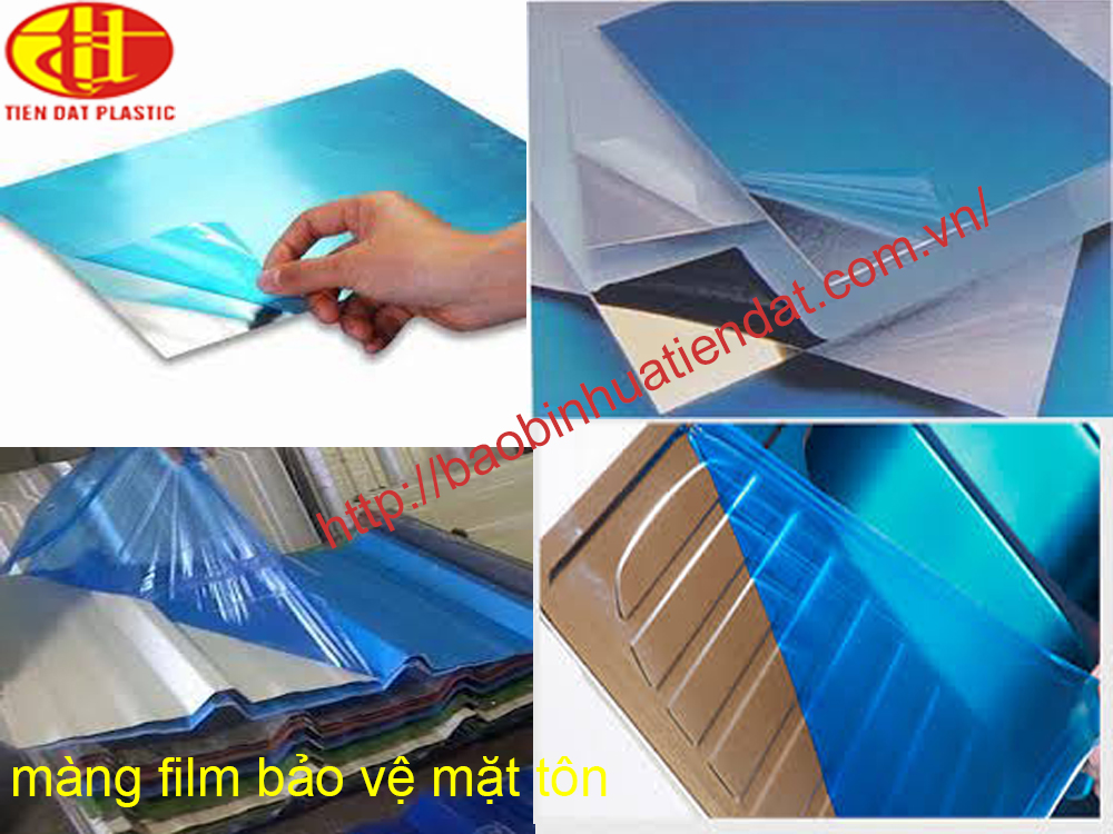 Protective film for corrugated iron